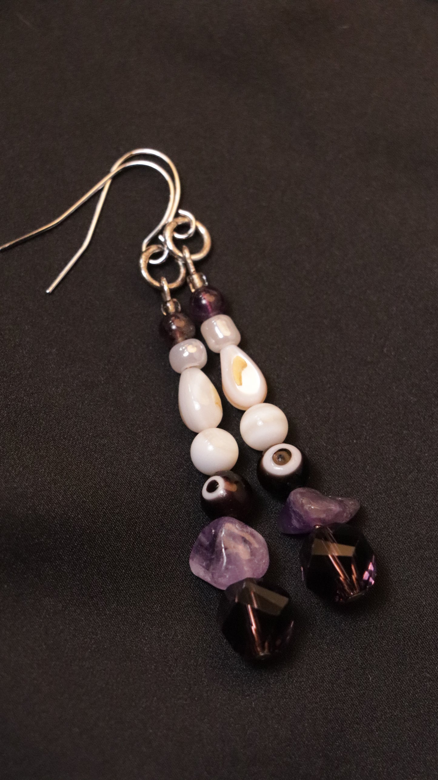 Earrings: Mati (Evil Eye) Dangle Earrings (select color/stone)
